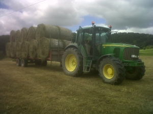 Jamie Woosnam's Marshall Bale Trailer